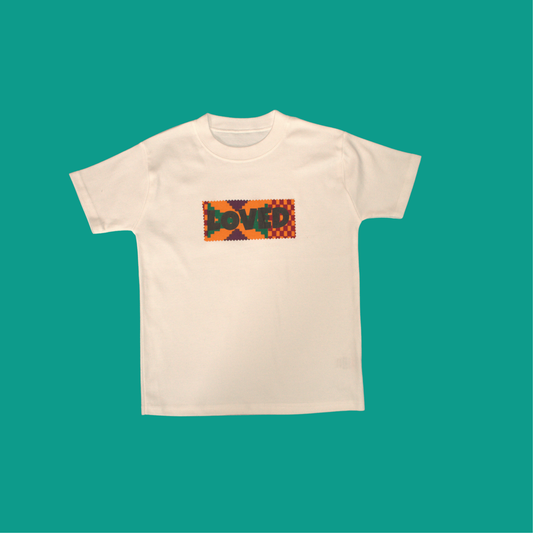 Kente ‘Loved’ Skirt Set