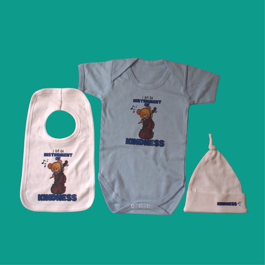 Baby Gift Set – Bib, Hat & Vest