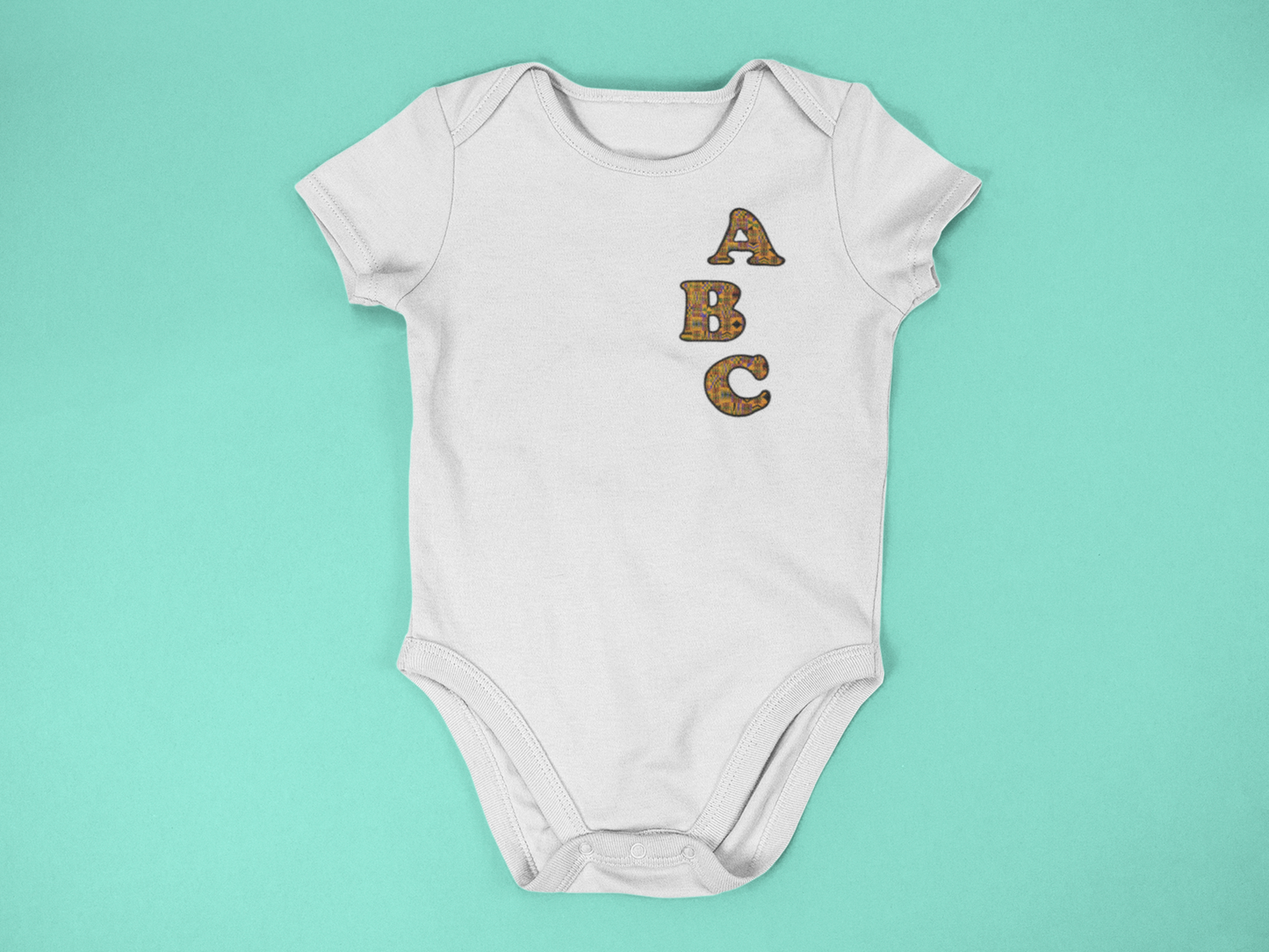 ABC Short sleeve bodysuit