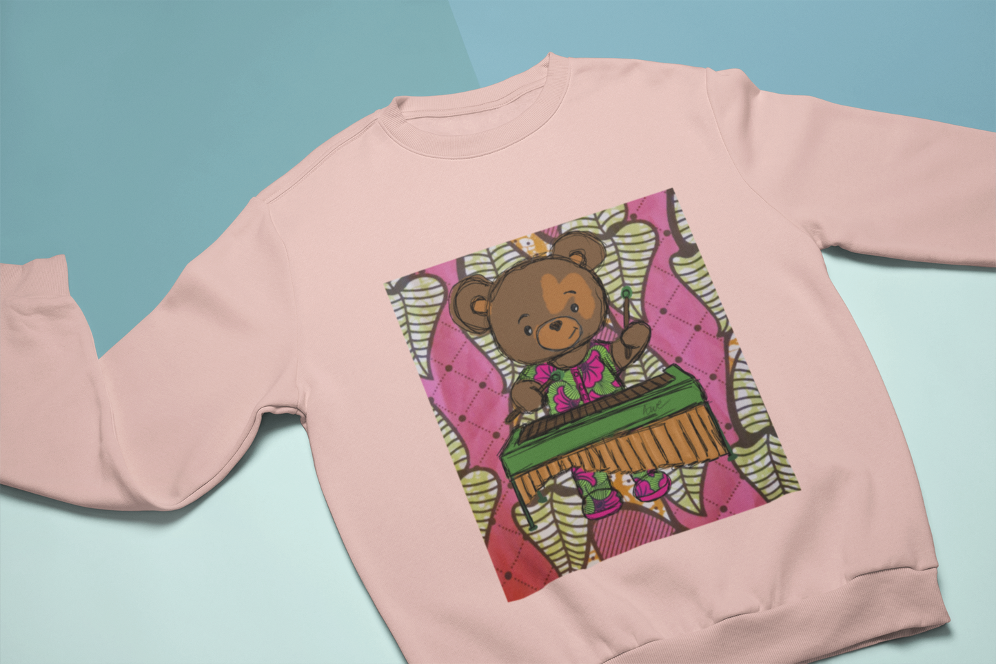 Marimba Teddy Sweatshirt