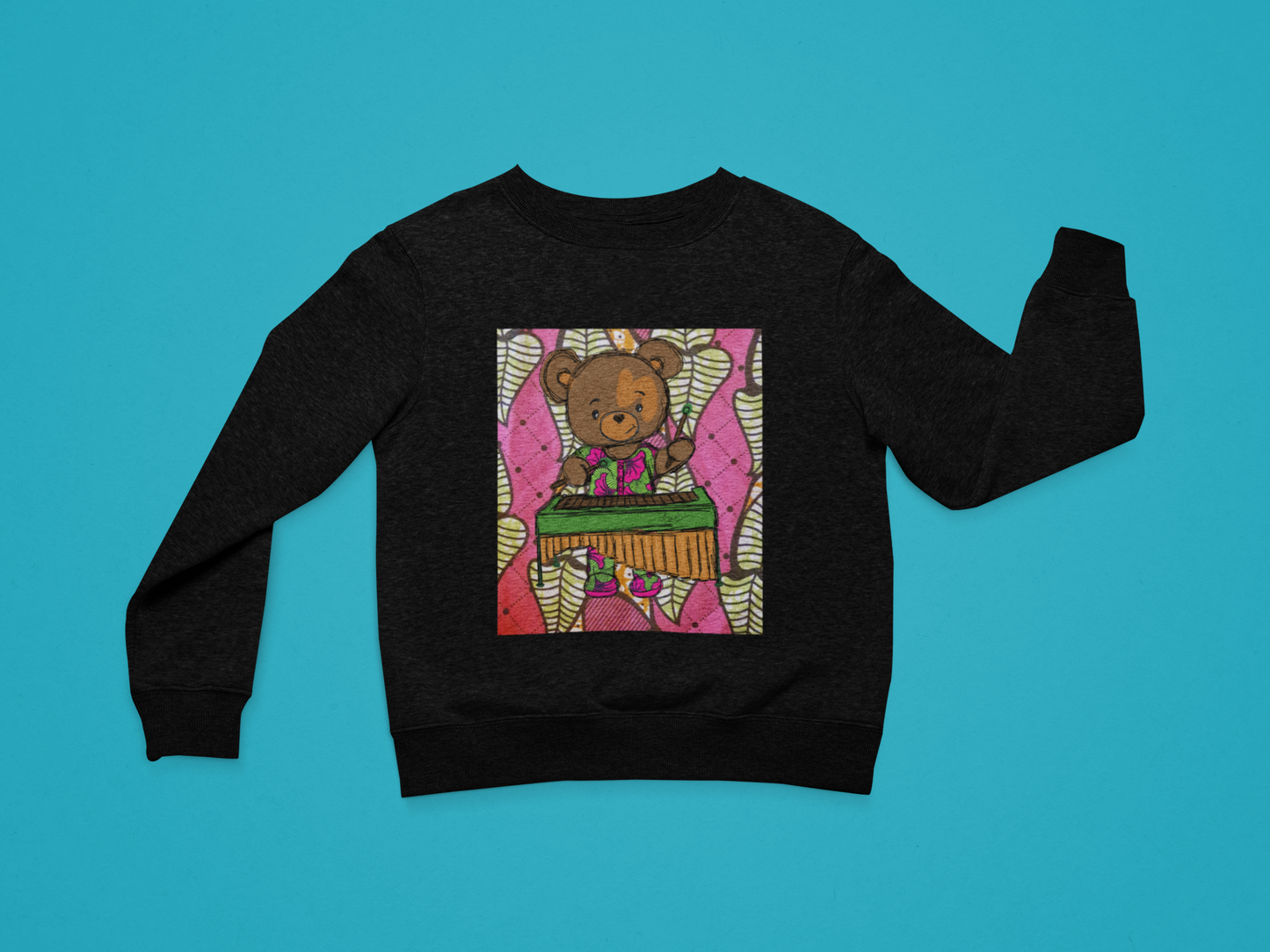 Marimba Teddy Sweatshirt