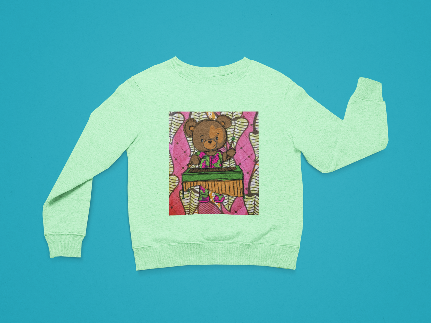 Marimba Teddy Sweatshirt