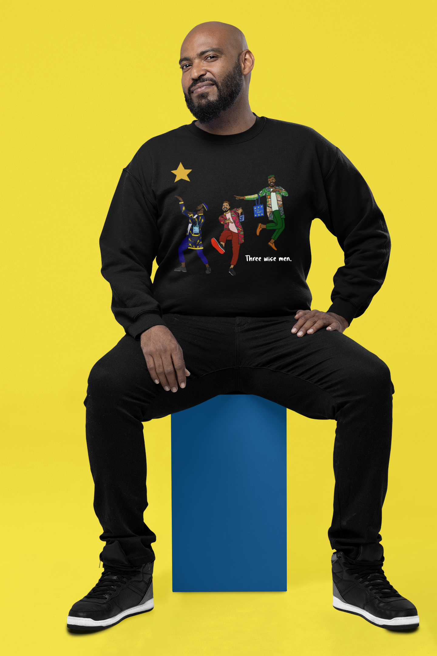 Adults 3 wise men Unisex Jumper